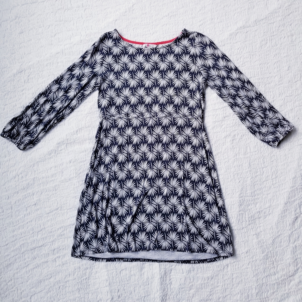 JO351 Boden Lucie Tunic Palm Print